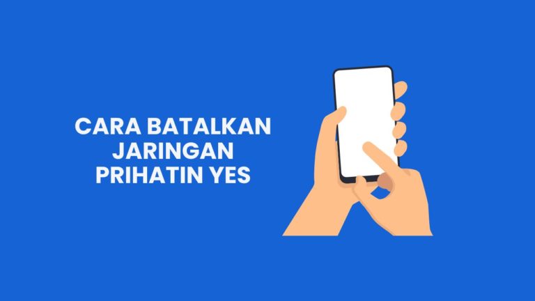 Cover Cara Batalkan Jaringan Prihatin Yes Eggcyte