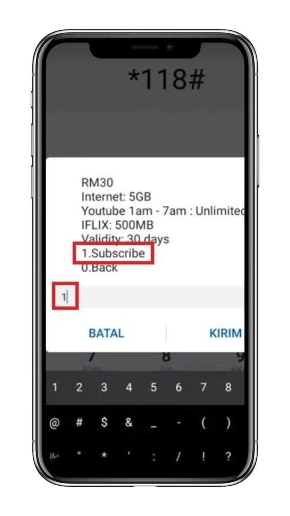 Cara Beli Internet Celcom via Dail (2)