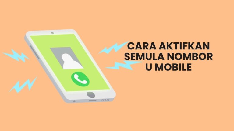 Cover Cara Aktifkan Semula Nombor U Mobile Eggcyte
