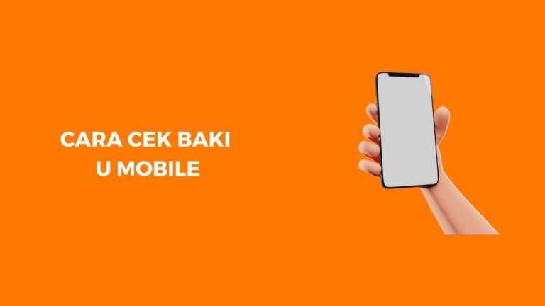 Cover Cara Cek Baki U Mobile Eggcyte