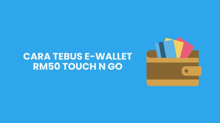Cover Cara Tebus e Wallet RM50 Touch n Go Eggcyte