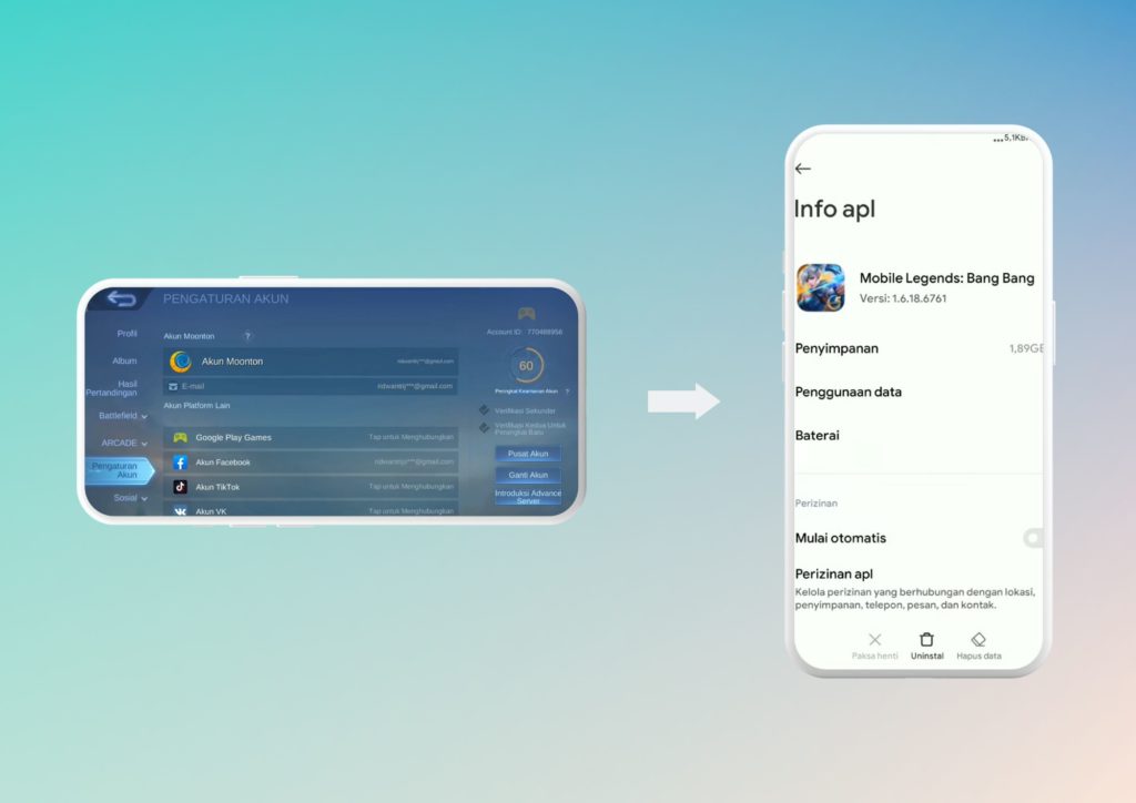 Cara Padam Akaun Mobile Legends Mudah dan Cepat 2024 3